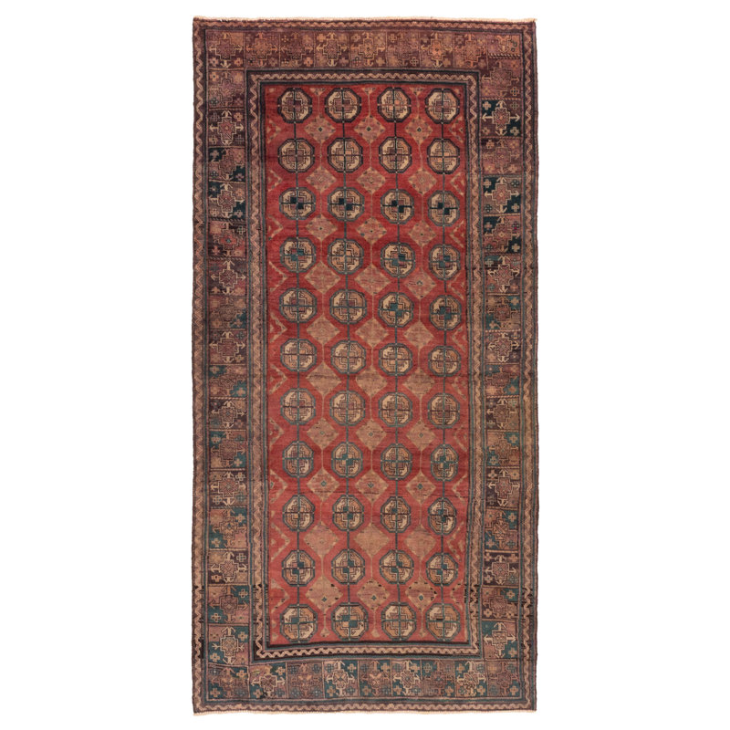 Teimani Red Rug 4'2" x 8'2"