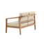 Plessis 130cm Wide Loveseat with Cushions