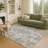 Machine Washable Indoor/Outdoor Skiljo ACN2334 Floral Rug-264618551