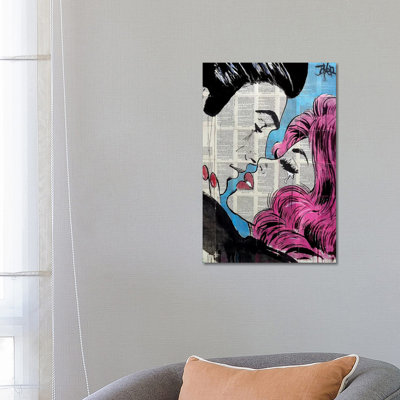 Moments Like This Go Pop! by Loui Jover - Wrapped Canvas Print