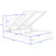 Lit plateforme tapissier avec rangement robuste Laurissa-1932401694-1932401693