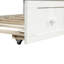 Lit de jour moderne simple en bois avec lit gigogne et canapé-lit-755339175