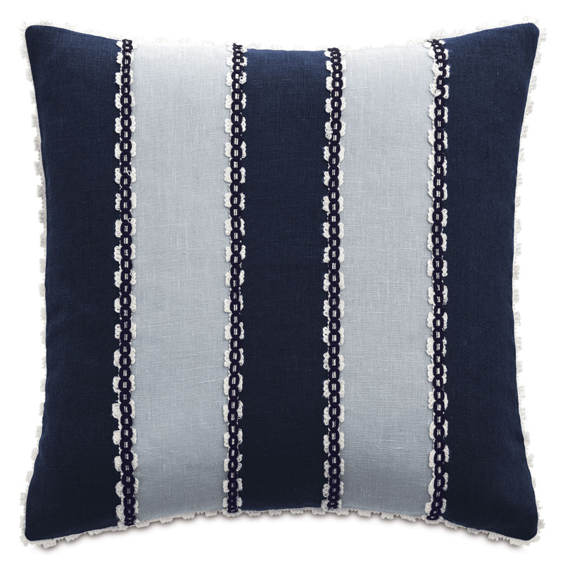 Beatrice Linen Square Pillow Cover & Insert