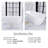 66.9'' x 29.5'' Freestanding Soaking Acrylic Bathtub