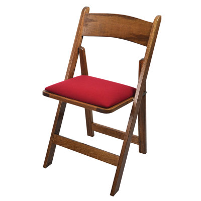 Chaise pliante en chêne