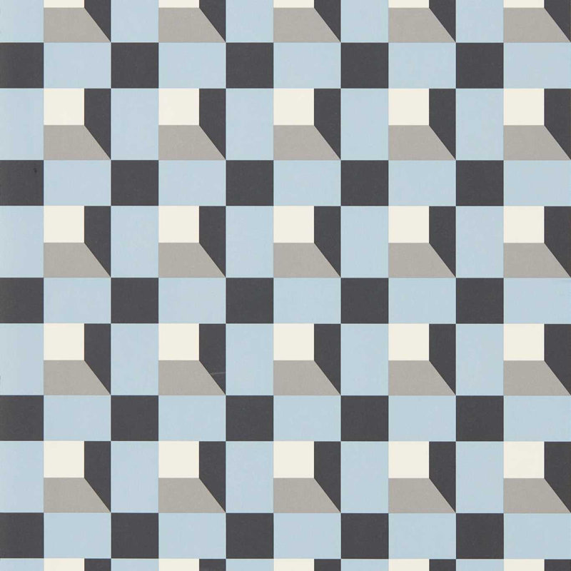 Blocks Wallpaper, Blue