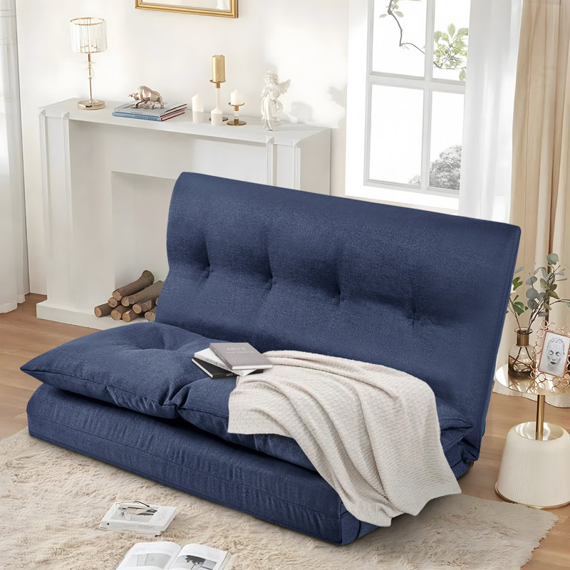 Fauteuil de jeu inclinable et réglable Trule, Bleu marine