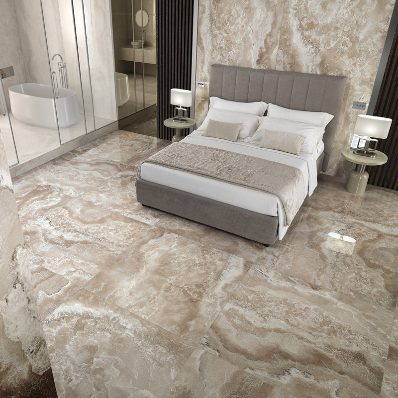 Onyx 24 x 48 champagne Eterna, Beige