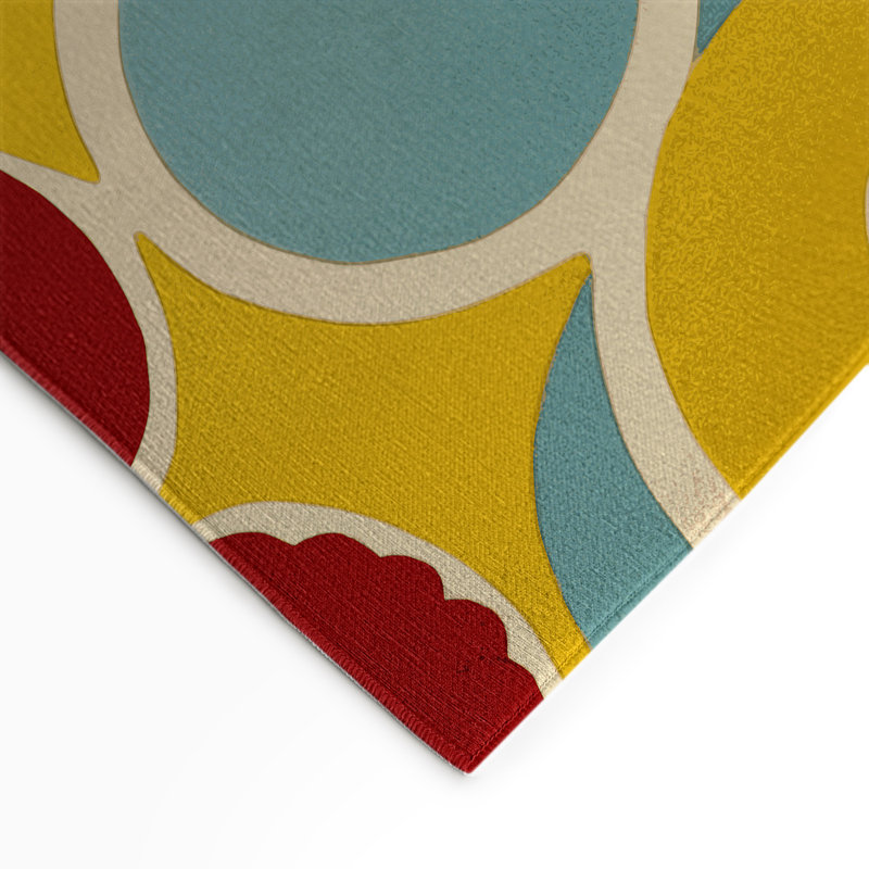 Cheeky Wiggle Indoor And Outdoor Area Rug, Rectangle 8' x 10'