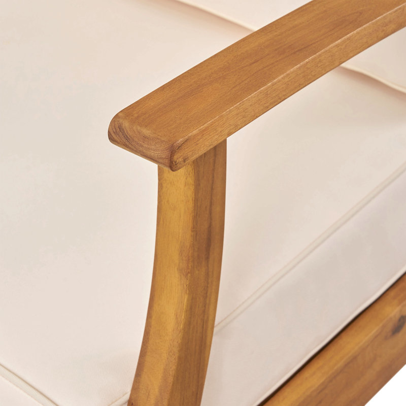 Perla 6-Pcs Sofa Set, Cream, Brown