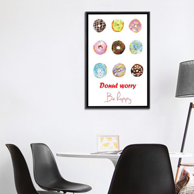« do not inquiéter be happy »-impression sur papier