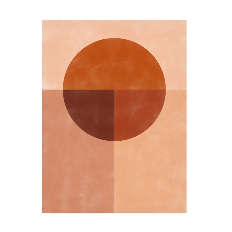 Impression sur toile «Bachelo Terracotta39» par Elena Ristova, H 32 po x l 24 po x P 2 po
