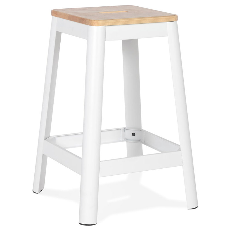 Counter Stool, 65cm, White