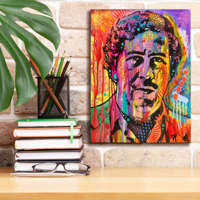 "Pablo Escobar" par Dean Russo, impression sur toile tendue
