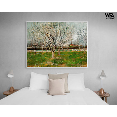 «Orchard In Blossom Van Gogh», reproduction d'art, abricot Van Gogh, Vincent Van Gogh, impression d'art mural encadré