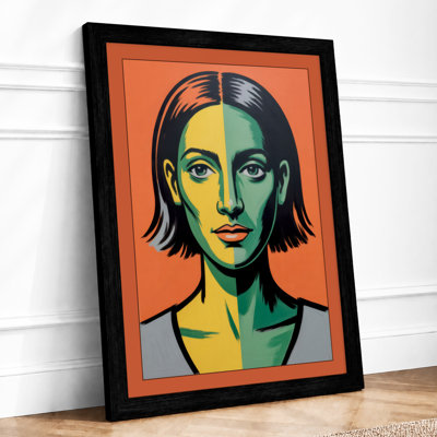 Divided Portrait Modern - Print