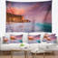 Tapisserie coucher de soleil paysage marin magnifique-28509226