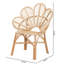 Kiger Modern Bohemian Rattan Flower Chair