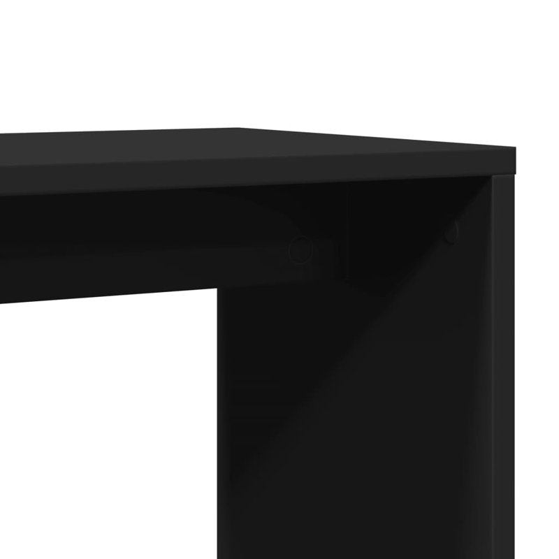 Pompilian Frame End Table, Black
