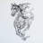 Metal Horse Wall Decor - Line Art-2028132113