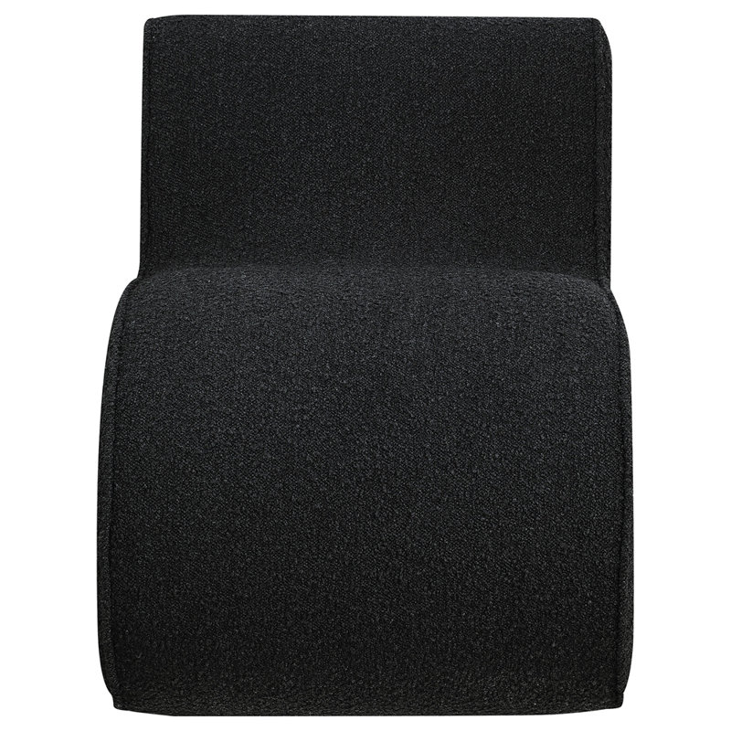 Chaise courbée sans accoudoirs Austin