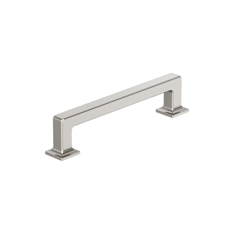 Poignée d'armoire Lintel, 5 1/16", Nickel satiné