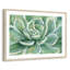 «Fitzsimmons Succulent», reproduction de peinture acrylique encadrée