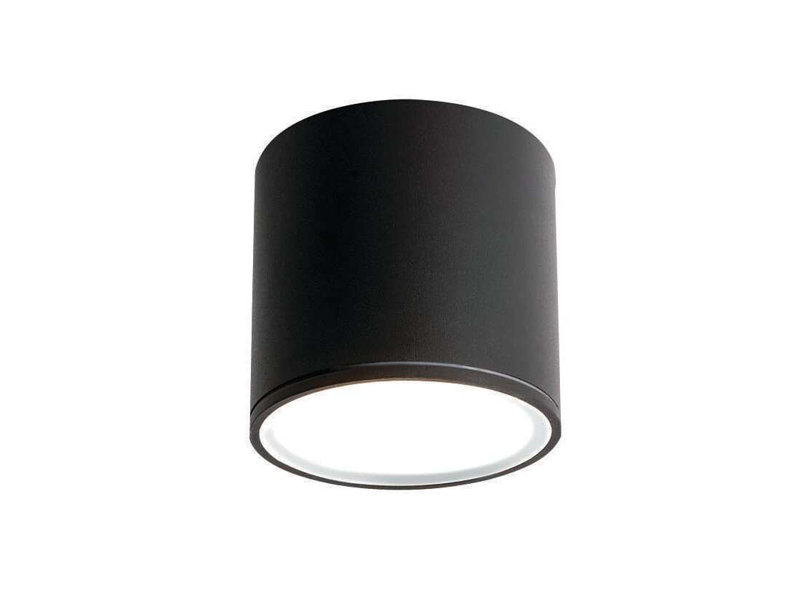 3C342F048462460D81D9361D8DD9A0AC Plafonnier extérieur DEL Everly 5 po, circuit réglable, noir