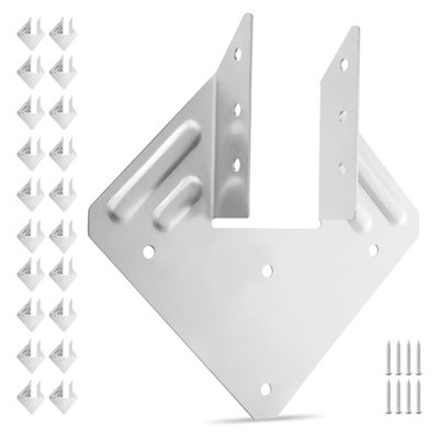 Hurricane Ties for Rafters Inner Size 5.31x1.57x2.48 in / 135x40x63 mm