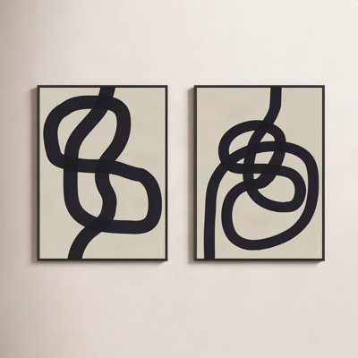 Bombay "Intertwined" 2-Piece Print Set