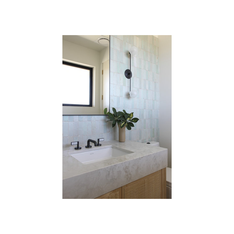 One™ Lever Widespread Bathroom Faucet, Chrome