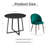 Loralea Round 35.4'' Restaurant Dining Set-1520753140-1537920645