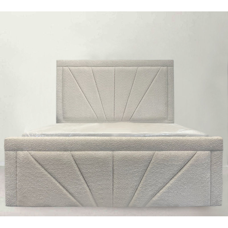 Lagail Upholstered Bed, Double (4'6)