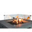 Foyer de table en béton / verre au propane / gaz naturel Abigale-1113664622
