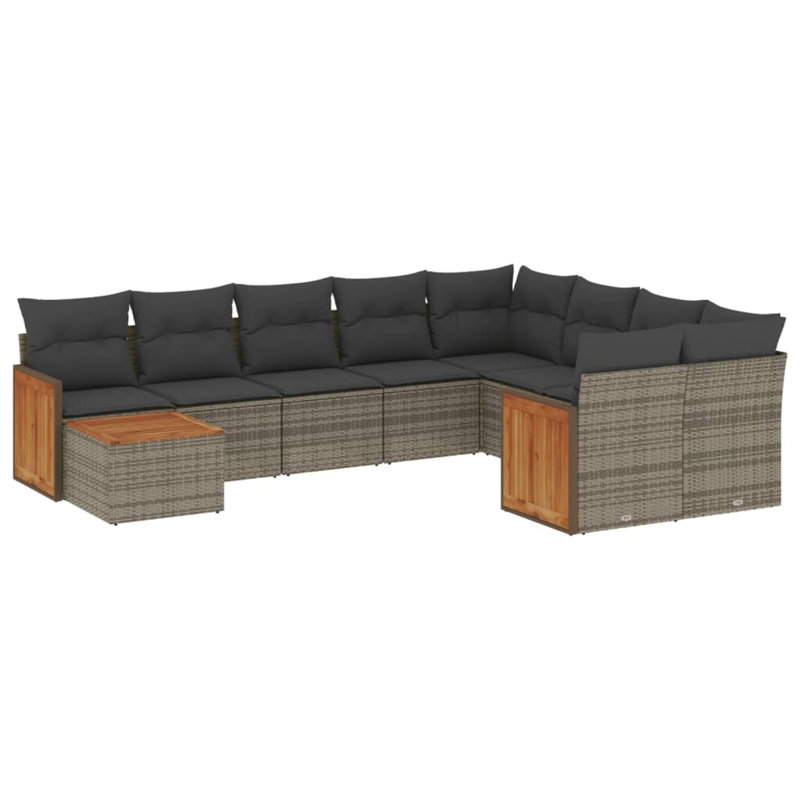 Ensemble de canapé de jardin Vidaxl