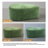 Caras Upholstered Green Triangular Compression Ottoman No Assembly Required-109241971