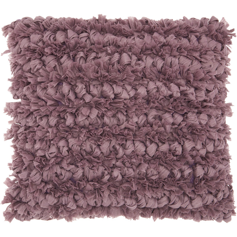 Housse de coussin carré et insert, Lavande