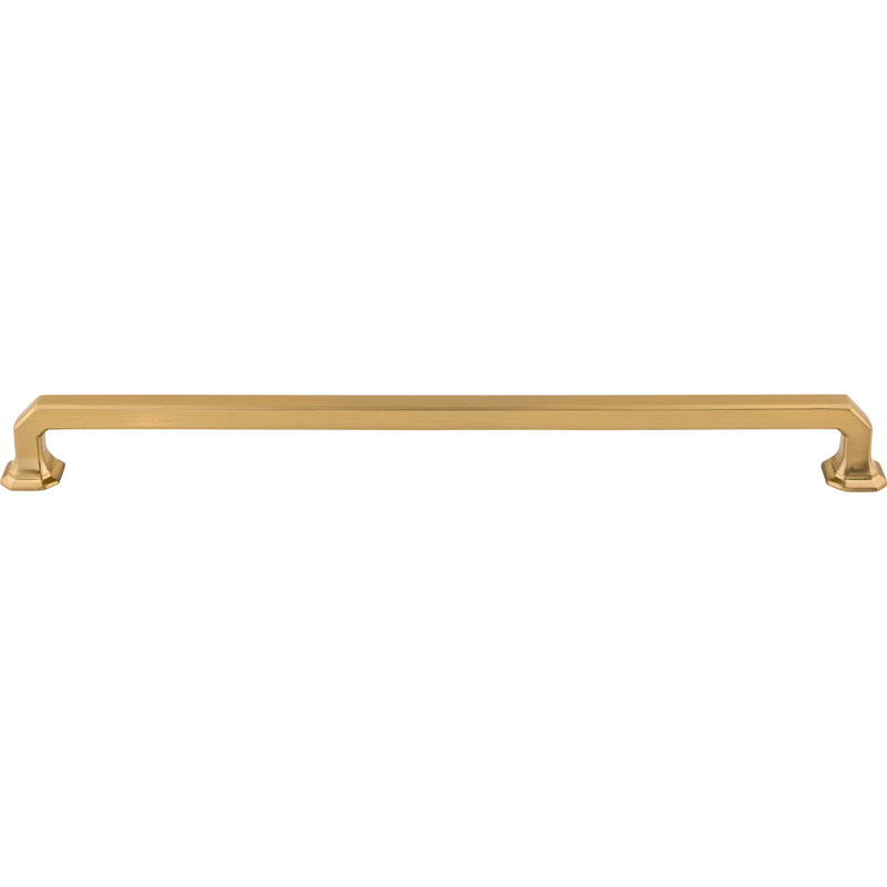 Emerald Bar pull, Honey Bronze, 12" Center to Center