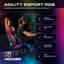 X Rocker Adjustable Backrest-Height and Adjustable Height PC & Racing Game Chair