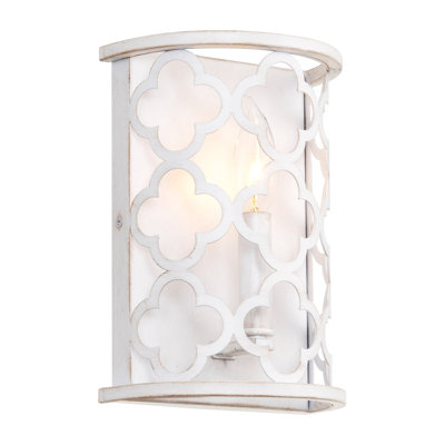 Hajari Steel Flush Mounted Sconce