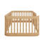 Structure de lit en bois avec clôture-1840425936