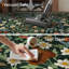 Tapis floral lavable en machine avec envers antidérapant Guston-51273236-51977672-52131639