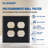 No Subject 2 - Gang Duplex Outlet Wall Plate-67661064