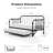 Twin Metal Daybed with Trundle-20472386