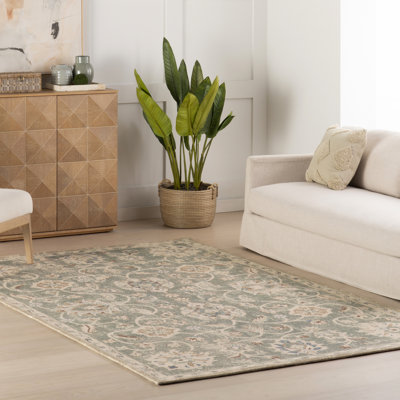  Orlina Floral & Paisley Transitional Area Rug