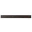 Stowe Rustic Charcoal Wood Fireplace Mantel Shelf - With Dark Hand Brushed Sand Groove Pattern-923278080
