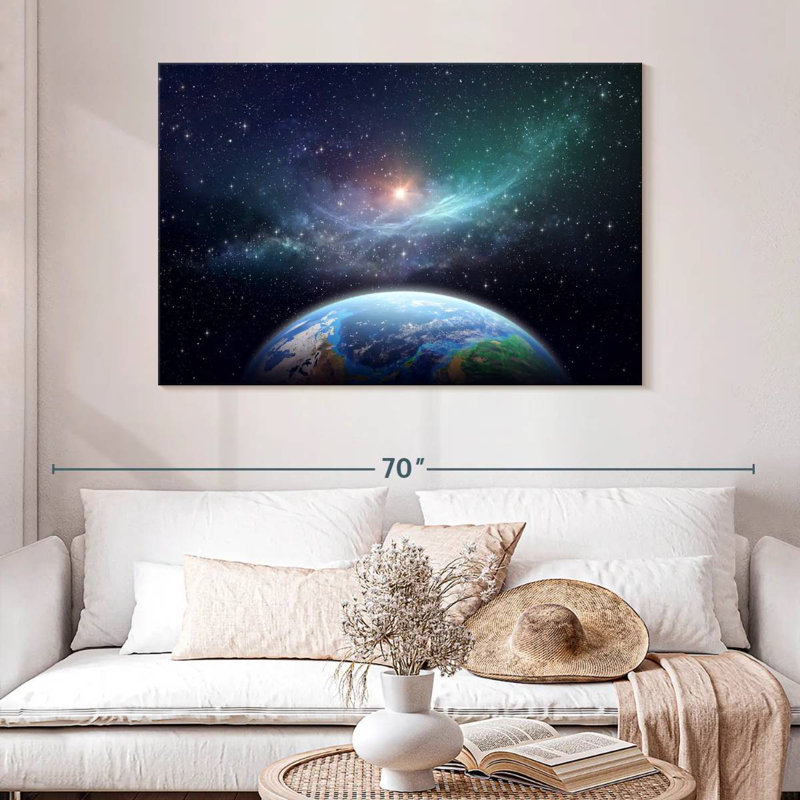 Oberle Exoplanet, 32" H x 48" W