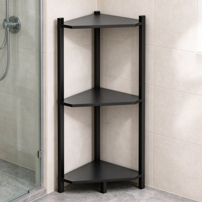 Freestanding Bamboo Shower Caddy