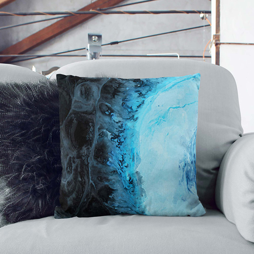 Deep Asleep in Abstract Cushion with Filling