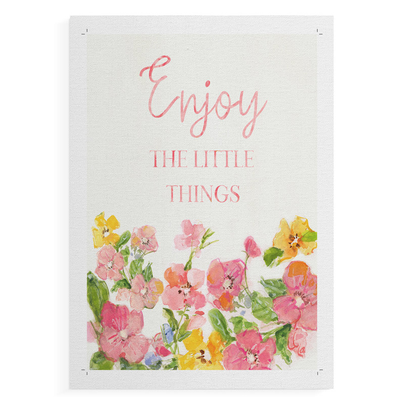 Petites choses - Impression sur toile seulement - NON-CADRE, H 18 po x l 12 po